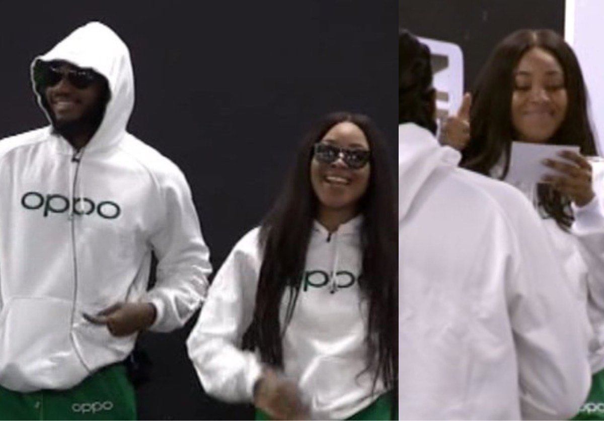 #BBNaija: Biggie Announces Erica And Praise As Oppo Task Winners, Each Gets N500 K And Phone  