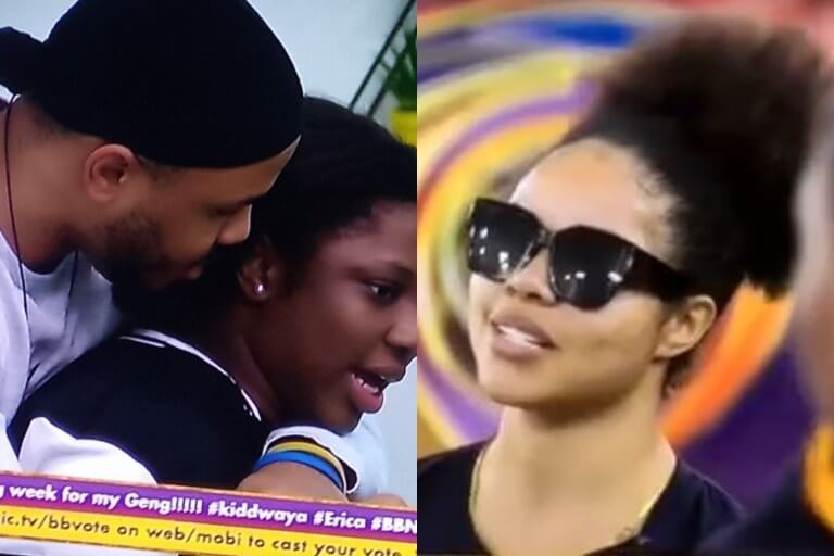 #BBNaija: Moment Ozo Prevented Dorathy From Fighting With Nengi [VIDEO]  