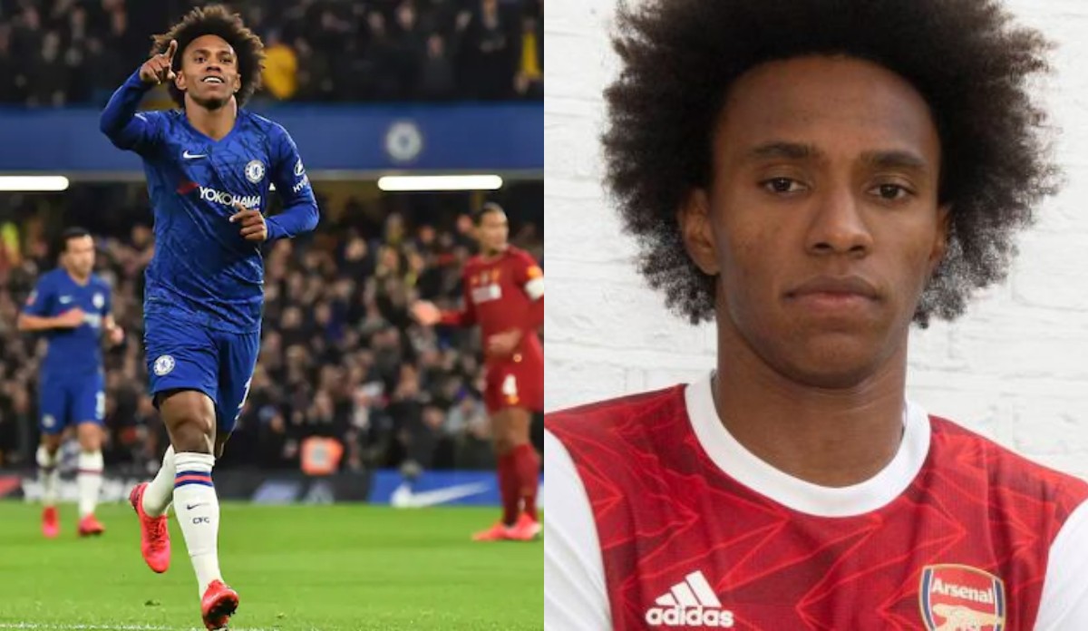 Former Chelsea Winger, Willian Joins Arsenal  