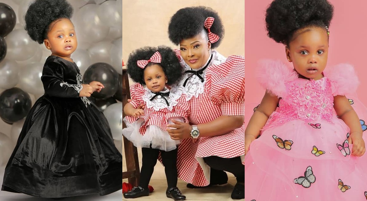 Ronke Odusanya Floods Instagram With Cute Photos Of Daughter As She Turns 1  