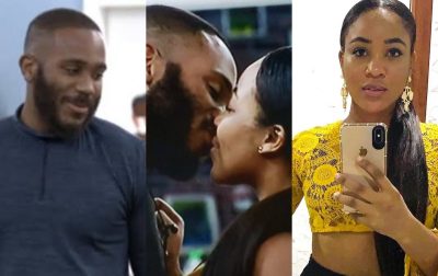 #BBNaija: Charming Moment As KiddWaya Wakes Erica With A Kiss  