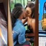 #BBNaija: Mixed Reactions Trail Viral Video Of Erica And Singer Minjin Kissing  