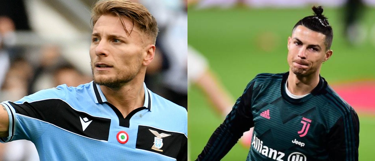 Lazio Striker, Immobile Outshines Cristiano Ronaldo And Become The Serie A Highest Goal Scorer  