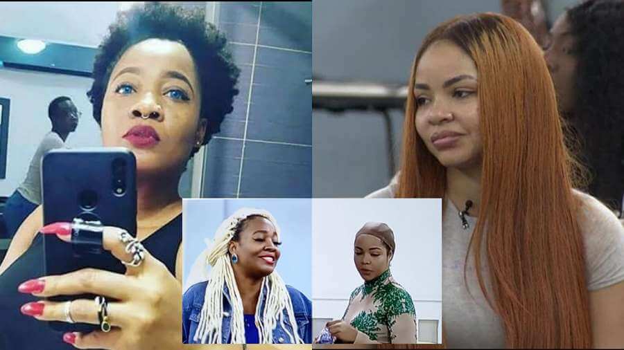 #BBNaija:"Old Fool, Senseless Idiot" Lucy And Nengi Serve Each Other Hot Insult [Video]  