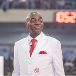 Bishop Oyedepo Reveals Why He Prefers To Wear White Suits  