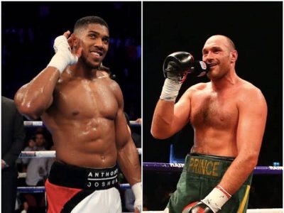 "If Fury Is Serious, I'll Take That Fight Seriously Too"- Anthony Joshua Dares Tyson Fury  