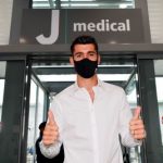 Alvaro Morata Arrives For His Medical With Juventus  