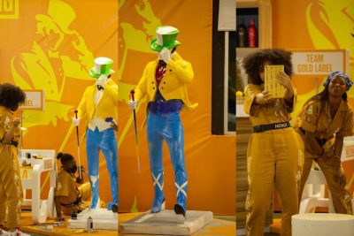 #BBNaija: Laycon’s Team, Gold Label Wins The Johnnie Walker Challenge  