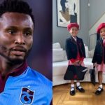 Super Eagle Star, John Mikel Obi Gushes Over His Daughters  