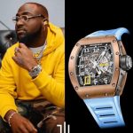 Davido Flaunts His Richard Mille Wrist-Watch Worth N58 Million  