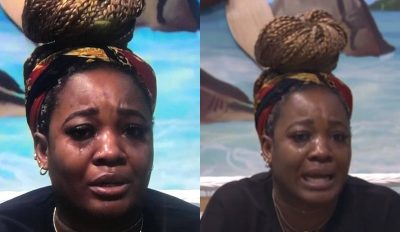 BBNaija: 'They All Think I'm Crazy' - Lucy Breaks Into Tears As She Reports Housemates To Biggie  