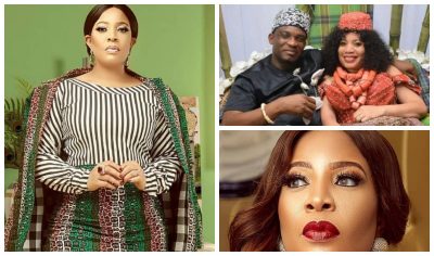 Actress, Monalisa Chinda And Her Husband, Tonye Coker Celebrate Wedding Anniversary  