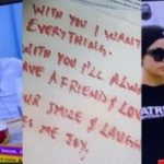 BBNaija: 'With You I Have Everything' - Ozo Writes Nengi A Love Letter On Tissue Papers  