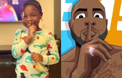 Singer Davido's Daughter Imade Helps Promote Daddy's Latest Song  