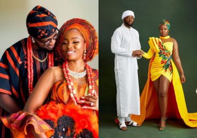 #BBNaija: Teddy A And Wife, Bam Bam Share Adorable Picture As They Celebrate Traditional Wedding Anniversary  