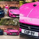 WoW! Nigerian Billionaire Femi Otedola Gifts Daughters Brand New Ferrari Portofino Each  