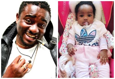 Watch Actor Emeka Ike Marvel At His 8 Month-Old Daughter Walking  