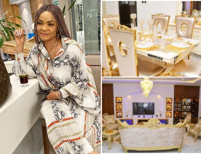 Actress Iyabo Ojo Shares Stunning Pictures Of Her Newly Furnished Mansion  