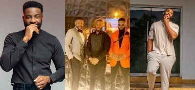 #BBNaija: Twitter User Digs Up Kiddwaya Chilling Ebuka In An Event Before The Reality Show  
