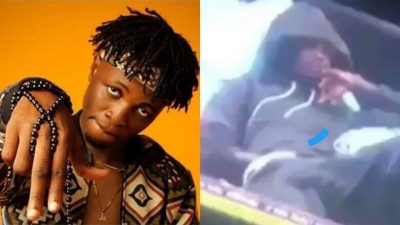 BBNaija: Laycon Caught On Camera Doing This To Himself [VIDEO]  