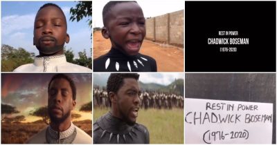 Ikorodu Bois Pay Emotional Tribute To Late Actor Chadwick Boseman  