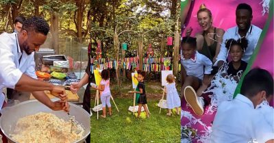 Check-Out Beautiful Photos From Mikel Obi's Twin Daughters Birthday Party  