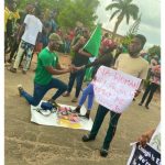 Nigerian Man Proposes To His Girlfriend At #EndSars Protest In Lagos  