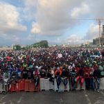 Happening Now: #EndSARS Military Open Fire At #EndSARS Protesters In Lekki  