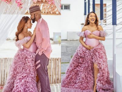 Banky W & Wife, Adesua Welcome A Baby Boy, Zaiah  