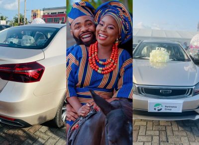 Comedian, Woli Arole Gets Brand New Car As A Wedding Gift  