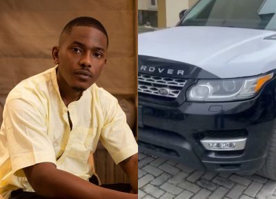 Timini Egbuson Celebrates 34th Birthday, Gifts Himself A Range Rover SUV  