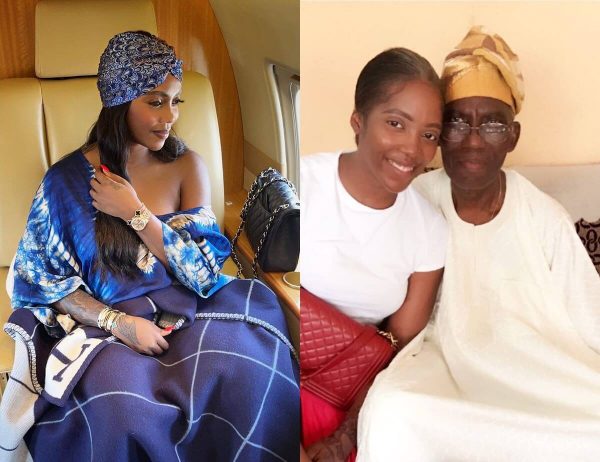 Tiwa Savage Loses Dad  