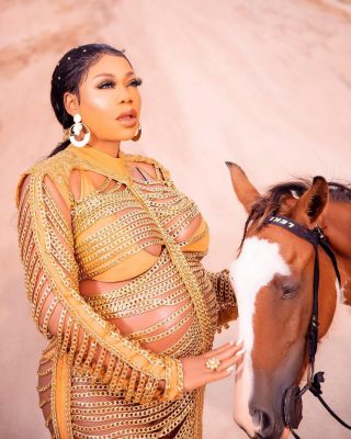 Celebrity Stylist, Toyin Lawani Welcomes A Baby Girl With Her Photographer Husband  