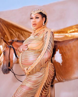 Celebrity Stylist, Toyin Lawani Welcomes A Baby Girl With Her Photographer Husband  