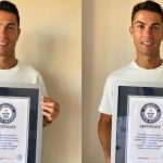 The Moment Cristiano Ronaldo Received Guinness World Records Certificate  