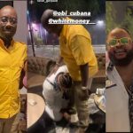 The Moment Whitemoney Knelt Down To Greet Obi Cubana [VIDEO]  