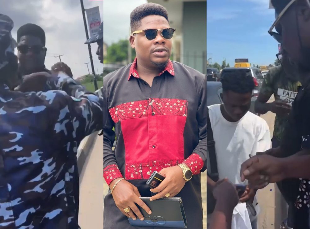 Mr Macaroni Confronts Police Officers Who Extorted N80k From A Young Man  