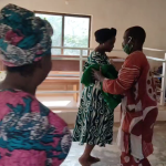 New Born Baby Abandoned On Church Altar In Akure [VIDEO]  