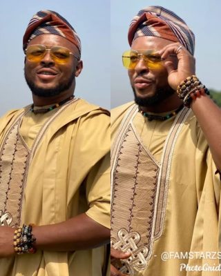 Photos From Lateef Adedimeji And Bimpe Oyebade's Traditional Wedding  