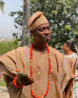 Photos From Lateef Adedimeji And Bimpe Oyebade's Traditional Wedding  