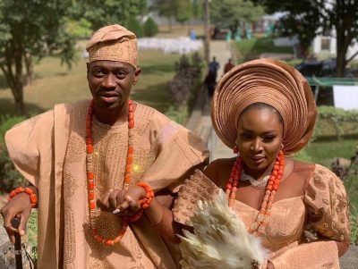 Photos From Lateef Adedimeji And Bimpe Oyebade's Traditional Wedding  