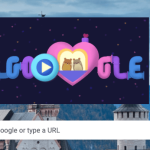 Google Celebrates Valentine's Day With Doodle  