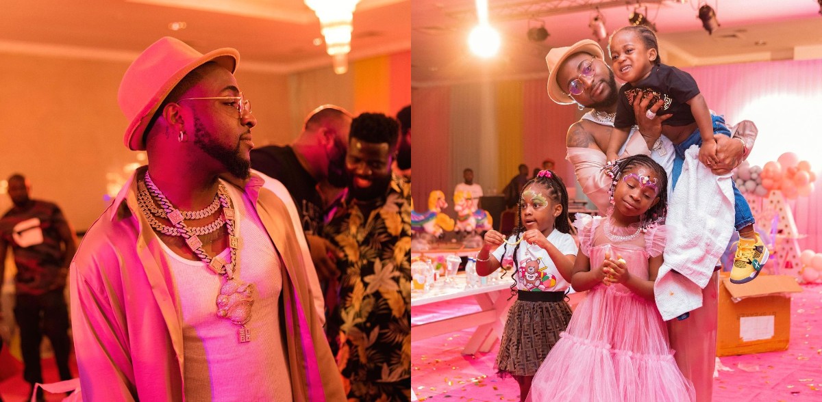 Davido Reveals His Daughters Questioned Him Why Their Moms Are Different  