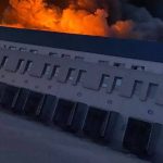 Fire Guts Frozen Goods Warehouse Near Kyiv  