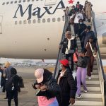 First Batch Of Nigerians Arrive From Ukraine [PHOTOS]  