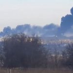 Oil Depot Near Kyiv On Fire  