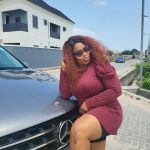 Actress Laide Bakare Shows Off New Benz  