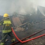 Fire Razes Warehouse In Lagos  