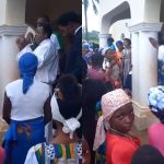 No PVC, No Entry As Church Locks Worshippers Outside [VIDEO]  