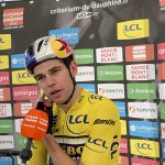 Van Aert wins fifth stage to turn Dauphine screw  